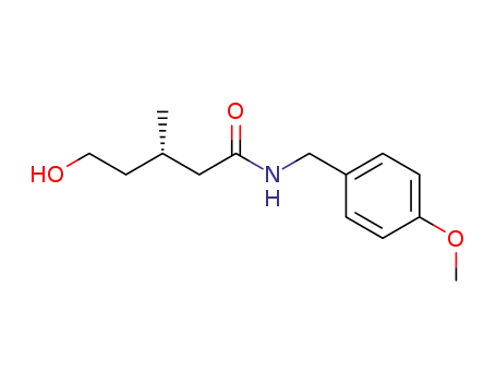 Pentanamide, 5-hydroxy-N-[(4-methoxyphenyl)methyl]-3-methyl-, (3S)-
