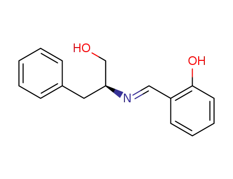Molecular Structure of 850449-41-1 (2-{[(E)-(S)-1-Hydroxymethyl-2-phenyl-ethylimino]-methyl}-phenol)