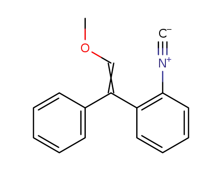 1-isocyano-2-(2-methoxy-1-phenylethenyl)benzene