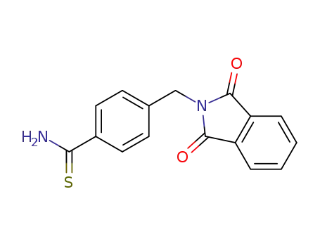 4-((1,3-dioxoisoindolin-2-yl)methyl)benzothioamide