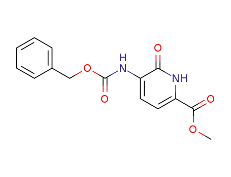 2-Pyridinecarboxylic acid,
1,6-dihydro-6-oxo-5-[[(phenylmethoxy)carbonyl]amino]-, methyl ester