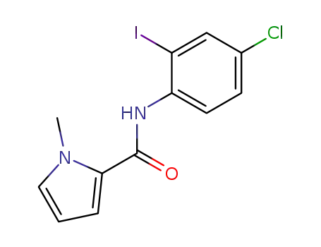 N-(4-chloro-2-iodophenyl)-1-methyl-1H-pyrrole-2-carboxamide