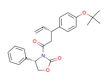 (3R,4S)-3-[(tert-butoxy)phenyl]pent-4-enoyl-4-phenyl-1,3-oxazolidin-2-one