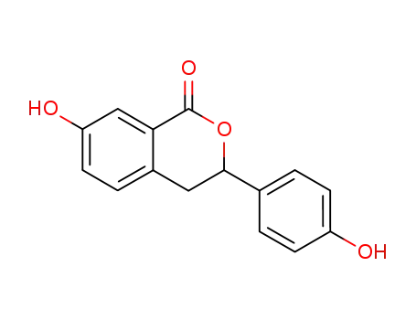 7-hydroxy-3-(4-hydroxy-phenyl)-isochroman-1-one