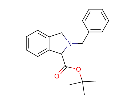 Molecular Structure of 84385-22-8 (tert-Butyl 2-benzylisoindoline-1-carboxylate)