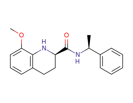 (2R,3'S)-8-methoxy-1,2,3,4-tetrahydroquinoline-2-carboxylic acid (1-phenylethyl)amide