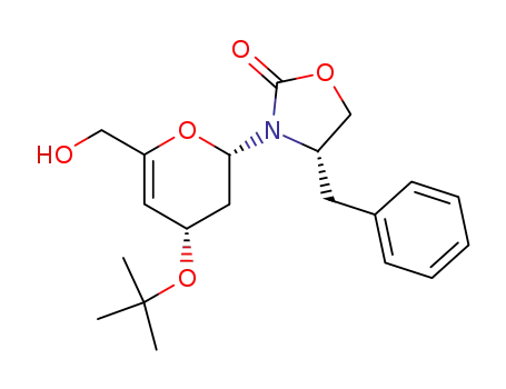 (4S)-4-benzyl-3-[(2S,4S)-4-(tert-butoxy)-6-(hydroxymethyl)-3,4-dihydro-2H-pyran-2-yl]-1,3-oxazolidin-2-one