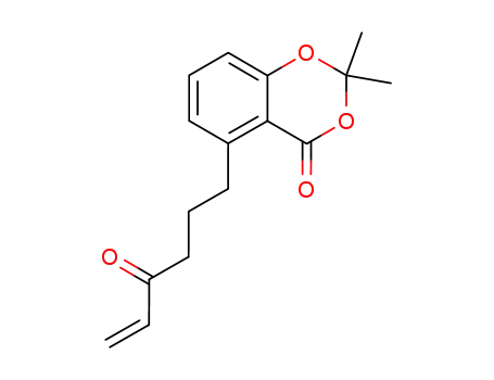 2,2-dimethyl-5-(4-oxo-hex-5-enyl)-benzo[1,3]dioxin-4-one