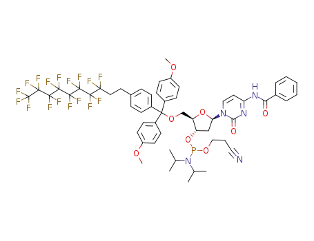 5'-O-FDMT-N4-BENZOYL-2'-DEOXYCYTIDINE CEP