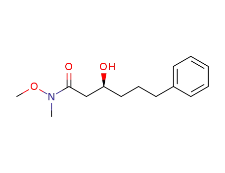 3-hydroxy-6-phenylhexanoic acid N,N-methoxymethylamide