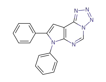 7,8-diphenyl-7H-pyrrolo[3,2-e]tetrazolo[1,5-c]pyrimidine