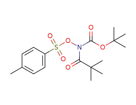tert-butyl pivaloyl(N-tosyloxy)carbamate
