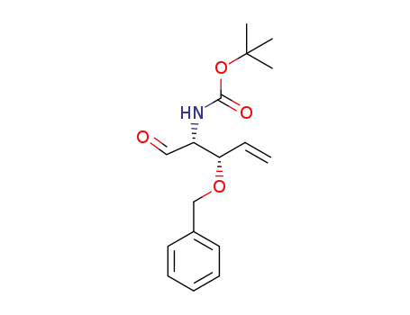 tert-butyl (2R,3S)-[3-(benzyloxy)-1-oxopent-4-en-2-yl]carbamate