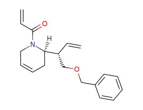 1-[(R)-2-((S)-1-Benzyloxymethyl-allyl)-3,6-dihydro-2H-pyridin-1-yl]-propenone