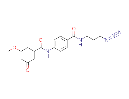 N-(3-azidopropyl)-4-(3-methoxy-5-oxocyclohex-3-enecarboxamido)benzamide