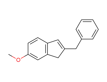 1H-Indene, 6-methoxy-2-(phenylmethyl)-