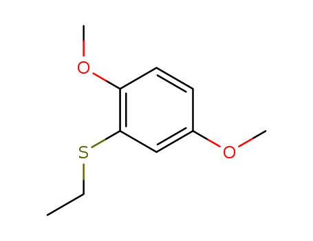 Molecular Structure of 24920-39-6 (1,4-DIMETHOXY-2-ETHYLTHIOBENZENE)