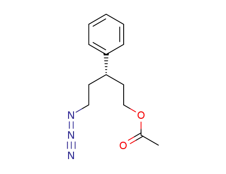 (S)-5-azido-3-phenylpentyl acetate