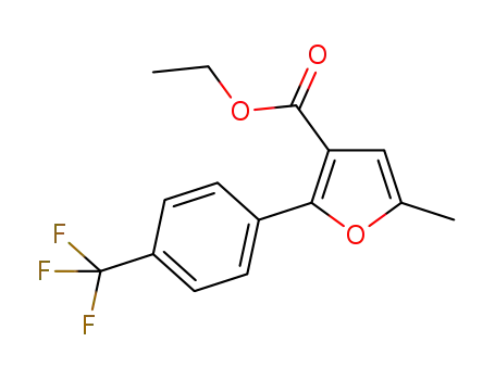 ethyl 5-methyl-2-(4-trifluoromethylphenyl)furan-3-carboxylate