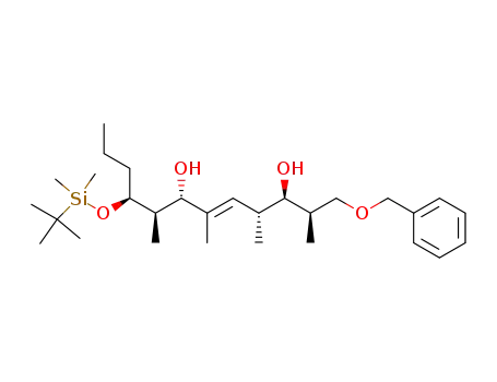 (E)-(2R,3R,4R,7S,8R,9S)-1-(benzyloxy)-9-(tert-butyldimethylsilanyloxy)-2,4,6,8-tetramethyldodec-5-ene-3,7-diol