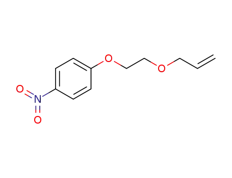 Molecular Structure of 374588-10-0 (4-(1,4-dioxahept-6-enyl)nitrobenzene)