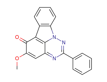 5-methoxy-2-phenyl-6H-[1,2,4]triazino[5,6,1-jk]carbazol-6-one