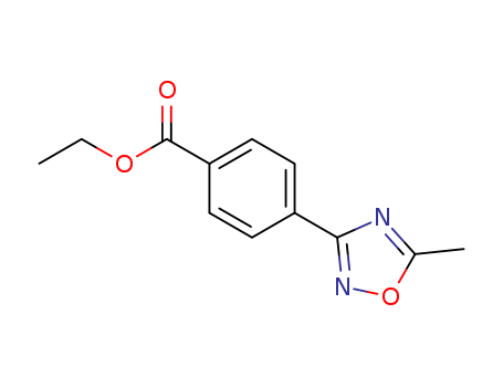 Benzoic acid,4-(5-methyl-1,2,4-oxadiazol-3-yl)-, ethyl ester