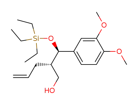 (S)-2-[(R)-(3,4-dimethoxyphenyl)(triethylsilyloxy)methyl]-4-penten-1-ol