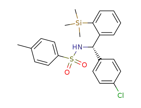 (+)-N-{4-chlorophenyl-[2-(trimethylsilyl)phenyl]methyl}-4-methylbenzenesulfonamide