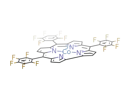 C<sub>37</sub>H<sub>8</sub>CoF<sub>15</sub>N<sub>4</sub>