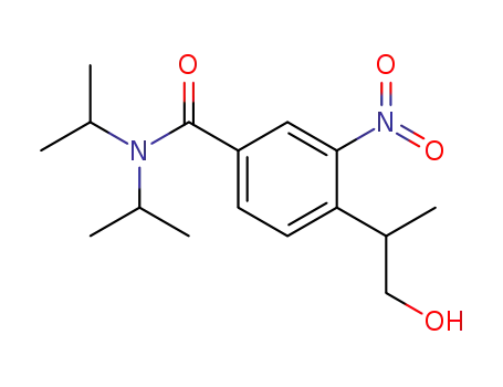 4-(2-hydroxy-1-methylethyl)-N,N-diisopropyl-3-nitrobenzenecarboxamide