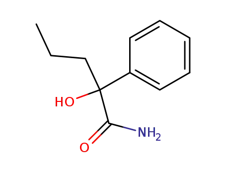 2-hydroxy-2-phenyl-valeric acid amide