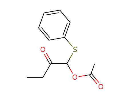 2-Butanone, 1-(acetyloxy)-1-(phenylthio)-