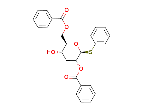 phenyl 2,6-di-O-benzoyl-3-deoxy-1-thio-β-D-ribo-hexopyranoside