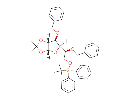 3,5-di-O-benzyl-6-O-t-butyldiphenylsilyl-1,2-O-isopropylidene-β-L-idofuranose