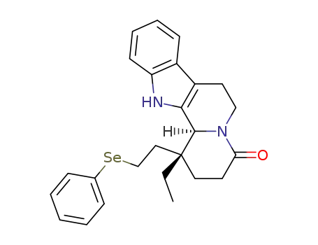 (1R,12bS)-1-ethyl-2,3,6,7,12,12b-hexahydro-1-[2-(phenylseleno)ethyl]indolo[2,3-a]quinolizin-4(1H)-one