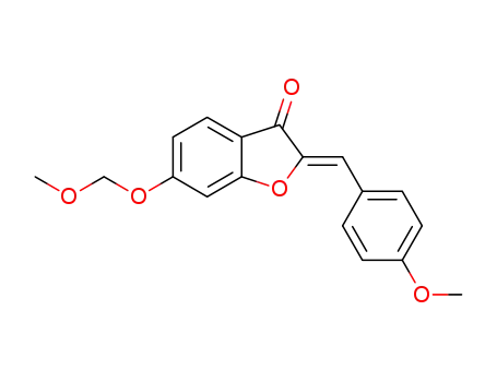 (Z)-2-(4-methoxybenzylidene)-6-(methoxymethoxy)benzo[b]furan-3-one