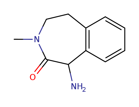2H-3-Benzazepin-2-one, 1-amino-1,3,4,5-tetrahydro-3-methyl-