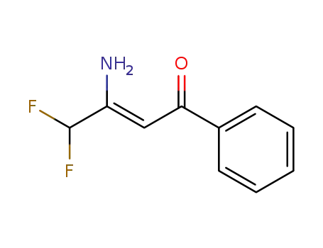 (Z)-3-amino-4,4-difluoro-1-phenylbut-2-en-1-one