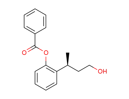 (S)-benzoic acid 2-(3-hydroxy-1-methylpropyl)phenyl ester
