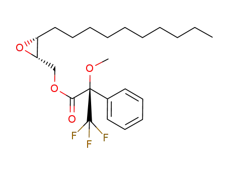 (R)-3,3,3-Trifluoro-2-methoxy-2-phenyl-propionic acid (2S,3R)-3-decyl-oxiranylmethyl ester
