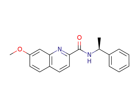 (S)-7-methoxyquinoline-2-carboxylic acid (1-phenylethyl)amide