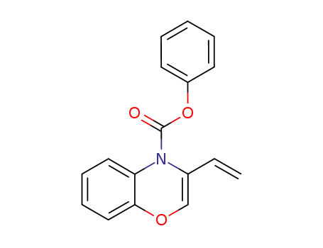 4H-1,4-Benzoxazine-4-carboxylic acid, 3-ethenyl-, phenyl ester