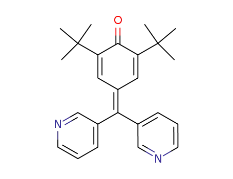 2,5-Cyclohexadien-1-one,
2,6-bis(1,1-dimethylethyl)-4-(di-3-pyridinylmethylene)-