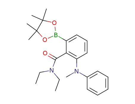 N,N-diethyl-2-(N-methylanilino)-6-(4,4,5,5-tetramethyl-1,3,2-dioxaborolan-2-yl)benzamide