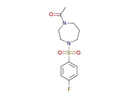 1-[4-(4-fluorobenzenesulfonyl)-[1,4]diazepan-1-yl]ethanone
