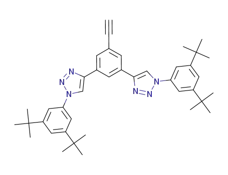 4,4'-(5-ethynyl-1,3-phenylene)bis(1-(3,5-di-tert-butylphenyl)-1H-1,2,3-triazole)