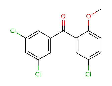 (5-CHLORO-2-METHOXYPHENYL)-(3,5-DICHLOROPHENYL)METHANONE