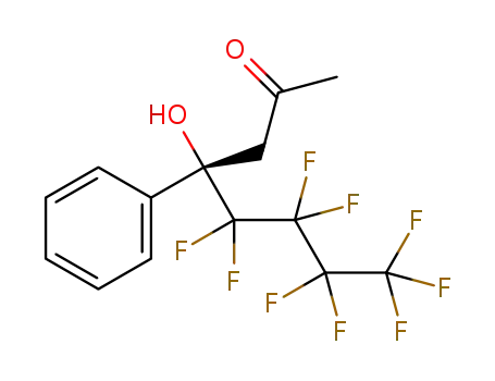 (S)-5,5,6,6,7,7,8,8,8-nonafluoro-4-hydroxy-4-phenyl-octan-2-one