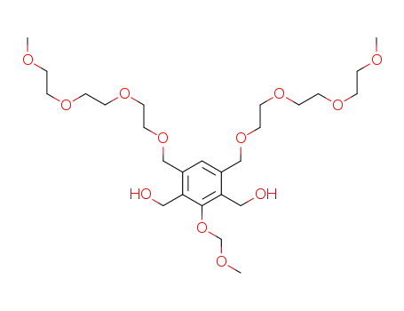 2,6-dihydroxymethyl-3,5-bis(2,5,8,11-tetraoxadodecyl)phenyl methoxymethyl ether